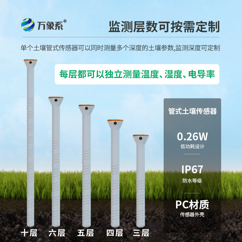 十层管式土壤墒情监测仪