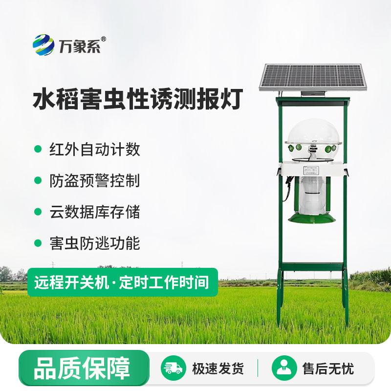水稻害虫性诱测报灯:绿色诱捕+精准测报，守护水稻丰产无忧