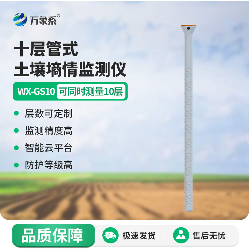 十层管式土壤墒情监测仪：分层把脉土层助力精准农耕