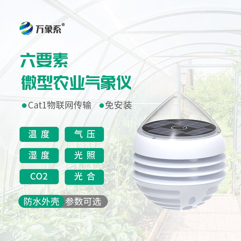 六要素微型农业气象仪：田间微气象智能监测，助力农业科学种植